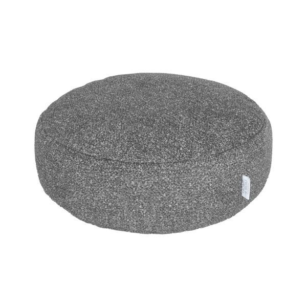 Pufs LEO D44cm, H18cm, pelēks