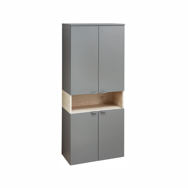 Tall bathroom cabinet 394, 60x33xH142cm