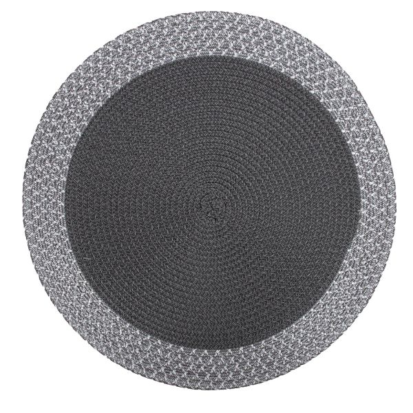 Placemat MILLIE D38cm, grey