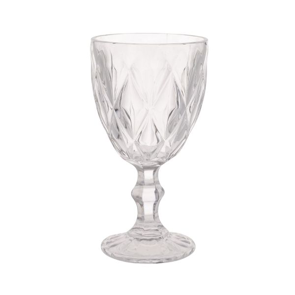 Vīna glāze CORAL 300ml, D9xH17cm, caurspīdīgs
