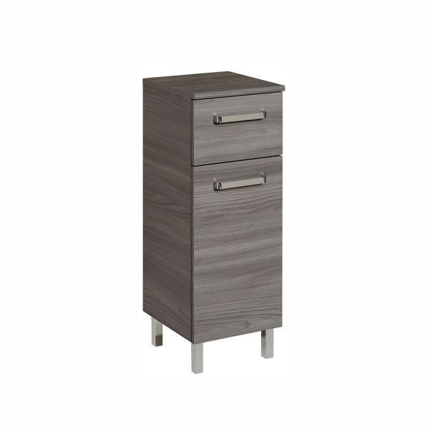 Lower bathroom cabinet 912, 30x33xH81cm, dark grey