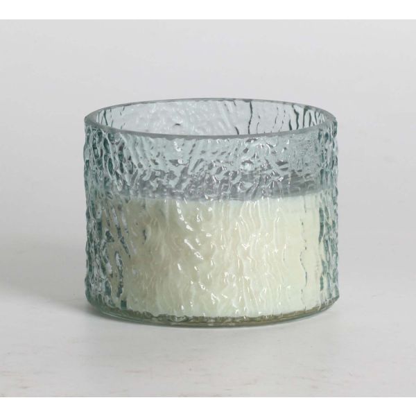 Scented candle in glass NATURE GREEN H7,5cm, Southern Night