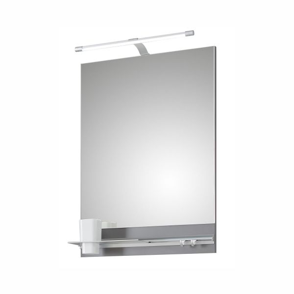 Bathroom mirror 01, 50x3xH70cm, grey