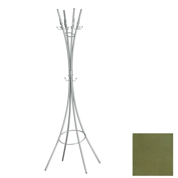 Coat rack LIIVAKELL 50x50xH183cm, antique brass