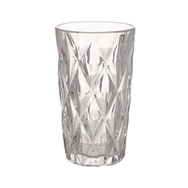 Glāze CORAL 350ml,D7,5xH12,5cm, caurspīdīgs