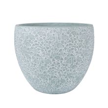 Puķu pods FLORA D44xH36cm, zaļgani pelēks