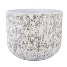 Puķu pods LOUNA D55xH43.5cm, balts/pelēka