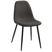 Chair WILMA grey/black