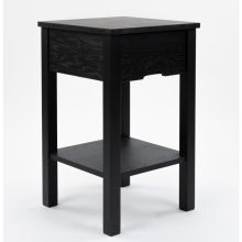 Nakts skapītis BLACK, 40x40x65cm, ozols