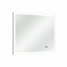 Spogulis arLED apgaismojumu un pulksteni 22, 90x3xH70cm
