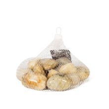 Декоративные камни DECOR STONE, белые большие камни, вес: 500г.