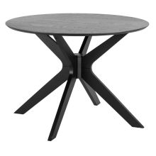 Ēdamgalds DUNCAN D105xH75cm, melns
