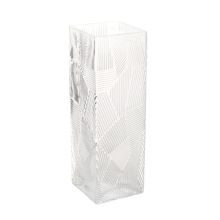 Ваза ZANA 10x10xH30см, прозрачное стекло