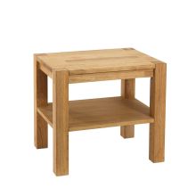 Nakts skapītis CHICAGO NEW 50x40xH45 cm, ar plauktu, koks: ozolkoka finierējums, krāsa: dabīga