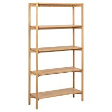 Shelf BRAIDWOOD 86x30xH160cm, natural