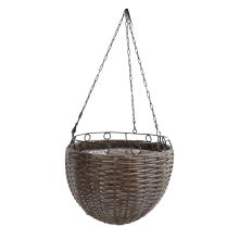 Piekarināms puķupods WICKER D30xH20/64cm, pelēks