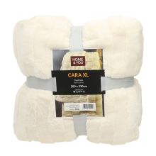 Pleds CARA XL 200x230cm, balts
