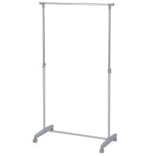 Drēbju pakaramais FRED 85x43xH95-160cm, sudrabots-hroms