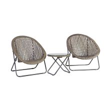 Комплект садовой мебели TURKU 2 стула и стол