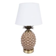 Galda lampa ANANAS H45cm, brūns