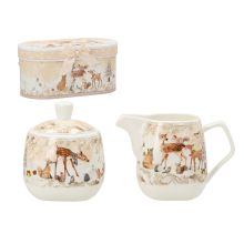 Сахарница и сливочник в подарочной коробке MIA DEER