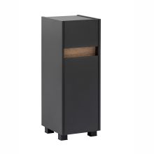 Apakšējais vannas istabas skapis COSMO 30x33xH85cm, antracīts