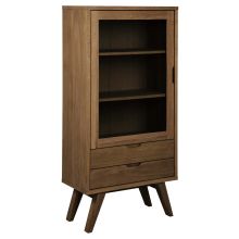 Vitrīnas skapis A-LINE 72x36xH145cm