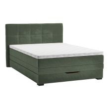Kontinentālā gulta JEEP 120x200cm, zaļa