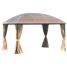 Nojume SUNSET 3x4xH2/2,7m, brūns/bēšs