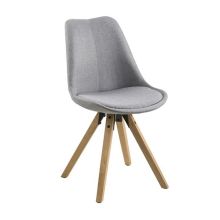 Chair DIMA light grey/oak