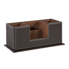 Pildspalvu turētājs WALTER 8x28xH11cm, tumši brūns