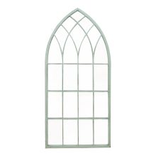 Spogulis SECRET GARDEN 50x2,5xH115cm, antīks zaļš metāla rāmis