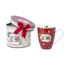 Krūze MIA CHRISTMAS H10,5cm 340ml dāvanu kastītē