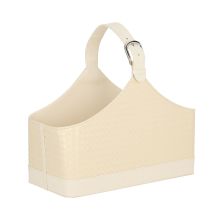 Корзина для журналов WILMA 37,5x17,5x27см, белая