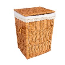 Veļas grozs MAX-2, 37x32xH52cm, gaiši brūns