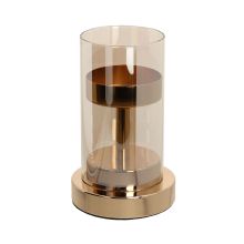 Candlestick LAUDRE D10xH14cm, gold