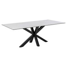 Dining table HEAVEN 200x100xH75,5cm, white