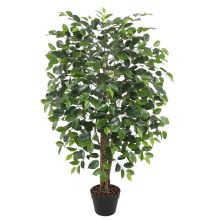 Mākslīgs koks FICUS H120cm, melns puķupods