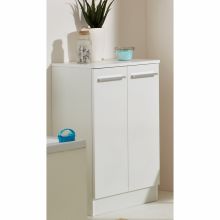 Apakšējais vannas istabas skapis 335, 50x33xH81cm, balta
