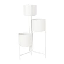 Подставка для цветов DEIA TRIS 23x22,5xH75,5см, теплый серый