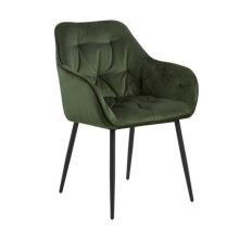 Chair BROOKE forest green/black