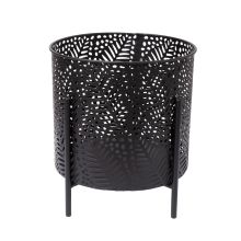 Augu turētājs CHIA D25xH28cm, melns