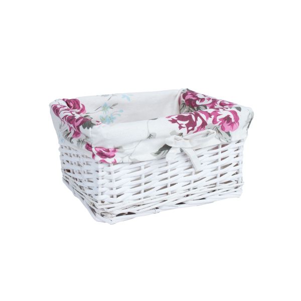 Basket MAX-5, 24x18xH12cm, white