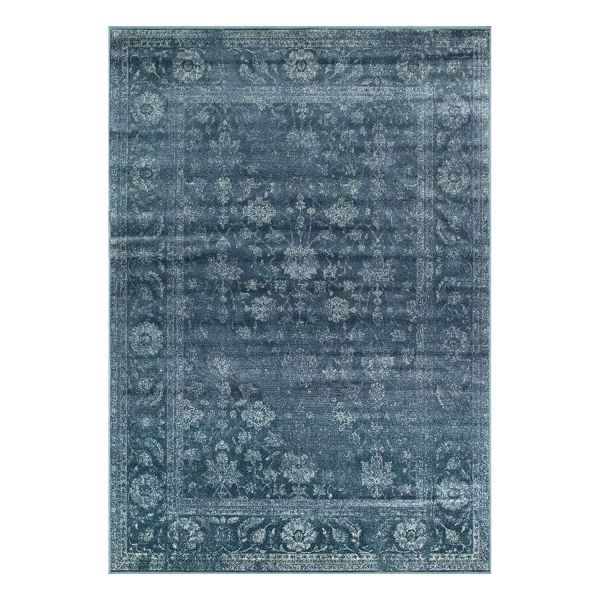 Carpet MAYA 160x230cm, grey-blue
