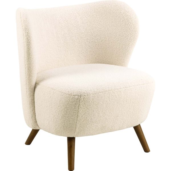 Lounge chair CROSBY beige