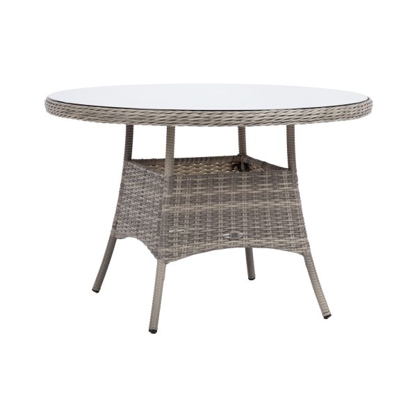 Table TRENTO D110xH73,5cm, light grey