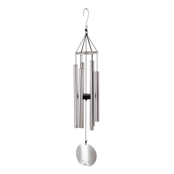 Wind bell NATURE'S MELODY H80cm, silver