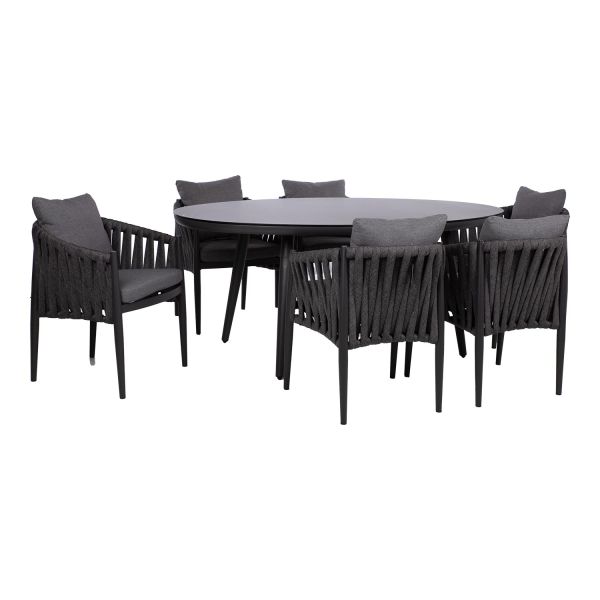 Garden furniture set BRISTOL table and 6 chairs