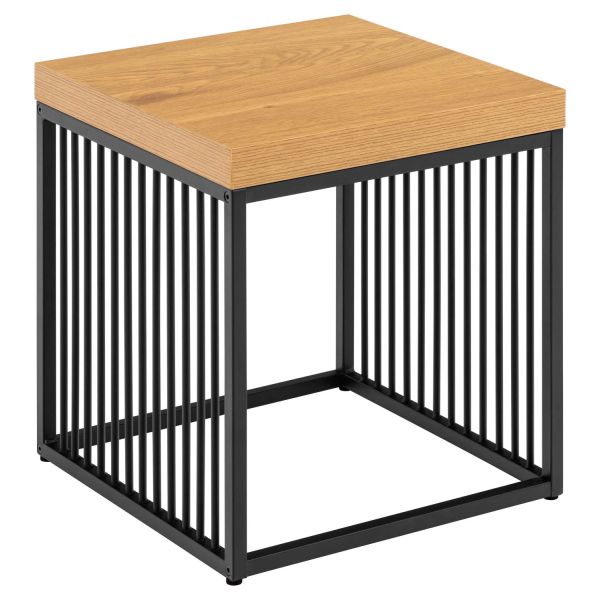 Side table STRINGTON 40x40xH42cm, natural