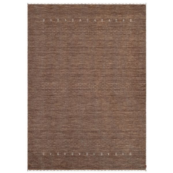 Wool carpet TORNIO 140x200cm, brown